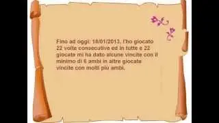 Infallibbile Sistema matematico per Ambo al gioco del Lotto