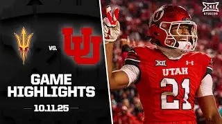 #21 Arizona State vs. Utah Game Highlights | 2025 Big 12 Football