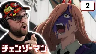 Enter POWER!! Denji Just Wants to Touch BOOBS?! Chainsaw Man Ep 2 REACTION