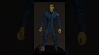 Captain Jonathan Archer Star Trek Action Figure Art Asylum Diamond Select Enterprise Broken Bow