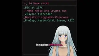Daily Crypto Recap : BTC 107K, Trump Media, Bernstein, ProCap