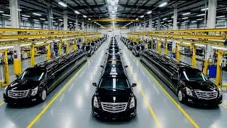 How Cadillac Limousines Are Made  Inside the American Limo Factory ( Full Process )