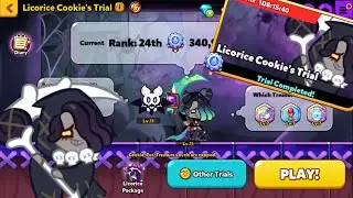 Final attempt for getting top 100 in licorice trial *update progress* [ Cookierun Ovenbreak ]