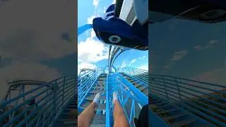 Riding the TALLEST INVERTED roller coaster