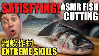 Extreme Satisfying Fish Cutting ASMR 🔪 | Professional Filleting Skills | Most Relaxing Seafood Prep