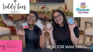✨Покупки воска от поставщиков | TEDDY BEES, CQ HANDCRAFTED, MACARON Wax