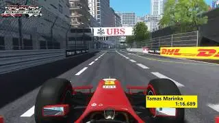HRF1RT Formula - Monaco / pole lap