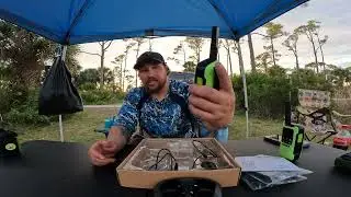 Retevis RT4348 Waterproof Walkie Talkie Review! Great Kayaking Walkie Talkies!