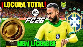 &iexcl;LO CONFIRMARON! La Selecci&oacute;n de Brasil y el Mundial de Clubes en FC 26 / Brasileirao Tambi&eacute;n Cerca