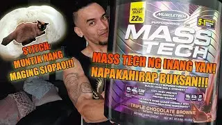 Muscletech Mass Tech Extreme 2000 - Opening this is such a pain in the a*s - OFW Vlog No.18