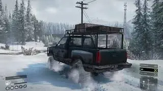 Snow Runner Gameplay (free roam, mudding, rock crawling)