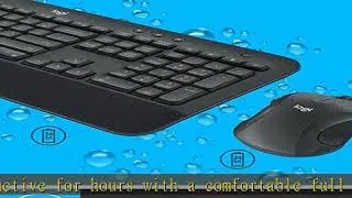 Logitech MK545 Advanced Wireless Keyboard and Mouse Combo