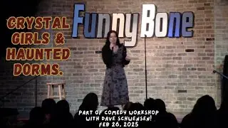 Performing My First Comedy Routine as a Part of Dave Schwensen's Comedy Workshop at Tampa FunnyBone!