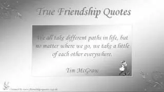 True Friendship Quotes