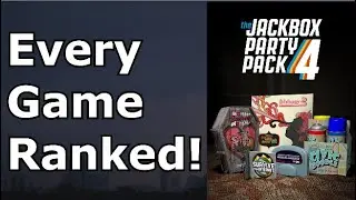 Jackbox Party Pack 4 - Every Game Ranked