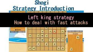 Shogi strategy introduction　Left King③  vs Fast attack