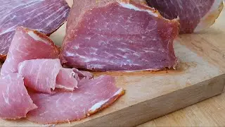 trancio dissossato di prosciutto  fatto in casa