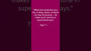 God Will Restore What You Lost &mdash; Supernaturally! ⏱️🔥 #DivineAcceleration