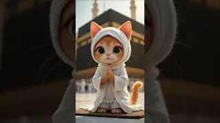 My Cat&rsquo;s Journey to Kaaba🕋|Heart Touching Hajj Story #adventurestories #catshorts #hajj #viralshorts