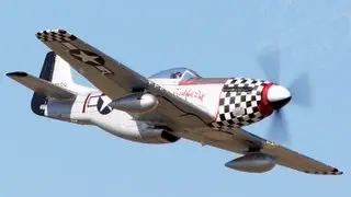 FMS Giant P-51 Mustang v7 Review! Big Beautiful Doll and Gunfighter!