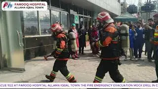 At Farooq Hospital Allama Iqbal Town Fire Emergency Evacuation Mock Drill Successfully Conducted
