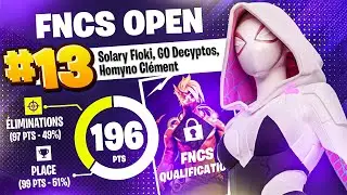 FLOKI | 43 KILLS EN OPEN FNCS  ☠ ON SE QUALIFIE SUR UNE SEULE GAME ?!