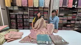 Latest Hand Work Sarees | Ratan Silks Bangalore Hanumanthnagar | Elegant Designs & Best Price