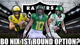 Oregon QB Bo Nix Surges as First-Round Pick Prospect for Raiders?