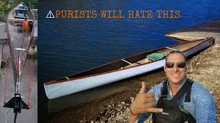 DIY Rudder Install For Canoe