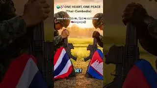 [AUDIO] 🌍🎶 ONE HEART, ONE PEACE (THAI 🇹🇭 -CAMBODIA 🇰🇭 ). 