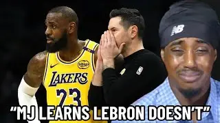 MJ Getting Benched While LeBron Stayed in Tells Us So Much