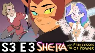 КАТРА МОЖЕТ УЛЫБАТЬСЯ?? - Реакция на She-Ra и непобедимые принцессы S3 E3 - Zamber Reacts