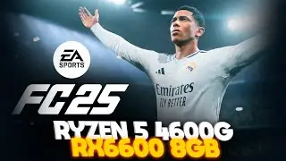 FC25 (FIFA 25) | RX 6600 + Ryzen 5 4600G + 16GB RAM | Benchmark & Desempenho