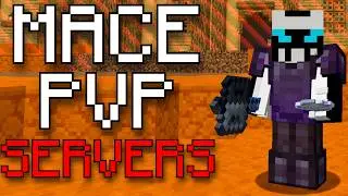 Top 5 BEST Mace PvP Servers in Minecraft!