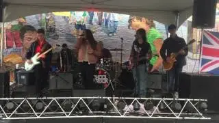School of Rock paints Downtown Lynn black