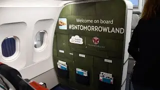 Brussels Airlines Economy Class | Airbus A320 | Flight SN2721 Brussels - Geneva