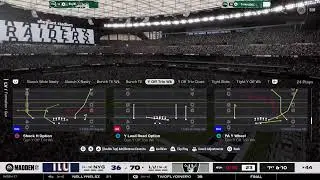 MADDEN Online 32 User Franchise Raiders 13-3...JEANTY TIME!!!!!