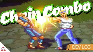 Making CHAIN COMBOS for my 2D Beat 'em up - Devlog