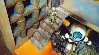 How to make stairs from Dollar Tree Jenga blocks