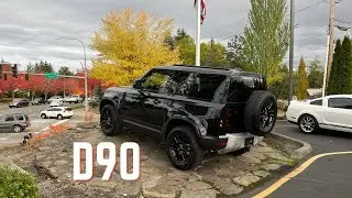 2022 Defender 90 S Driving | P300 with Coil Suspension