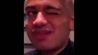 edward centeno eating a pizza roll