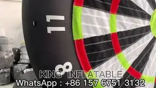13*13 Ft Inflatable Soccer Darts Oxford Cloth Inflatables Football Dart Game