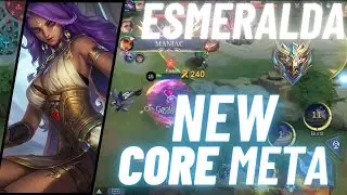 Emerald Resurgence: Esmeralda's Core Journey to Epic Redemption | Top Global Item build and emblem!!