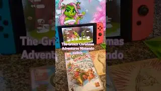 Unboxing The Grinch Christmas Adventures for Nintendo Switch💚 @NintendoAmerica #nintendoswitch