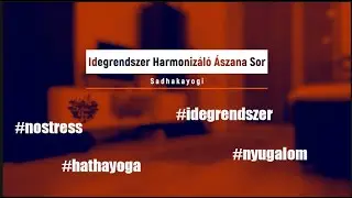Idegrendszer regener&aacute;l&oacute; &aacute;szana sor (13 perc)