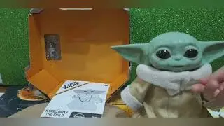 Star Wars Animatronic Baby Yoda Toy | The Mandalorian Grogu | Hasbro Oyuncak Tanıtımı