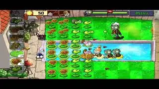 Пытаюсь достичь 100 флагов в бесконечном выживание PVZ endless survival goal 100 flag
