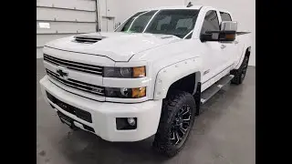 2018 CHEVROLET SILVERADO 2500 LTZ CREW SHORT DURAMAX DIESEL WALKAROUND OVERVIEW REVIEW 12697Z SOLD!