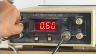 Gunn Diode Characteristics | ECL 411 | Electromagnetics Lab