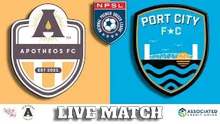 Apotheos FC v. Port City FC | NPSL 2024 Season | July 6, 2024